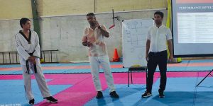 کارگاه مبارزه و کوچینگ با تدریس علیرضا نصر آزادانی، قهرمان سابق تکواندو و سرمربی تیم ملی بلژیک و میزبانی هیات تکواندو استان اصفهان برگزار شد.